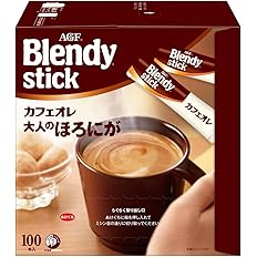 【スマイルSale】【2,102円（定期便1,892円）】 AGF ブレンディ スティック カフェオレ 大人のほろにが 100本