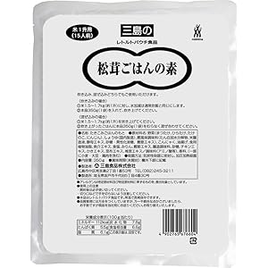 【40%OFF】【1,043円】 三島食品 松茸ごはんの素 350g（1升分）
