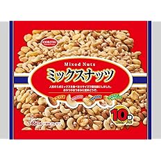 【スマイルSale】【46%OFF】【425円（定期便382円）】 共立食品 ミックスナッツ 10袋入 250g