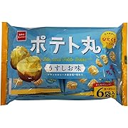 【25%OFF】おやつカンパニー ポテト丸うすしお味6袋入 108g×15袋