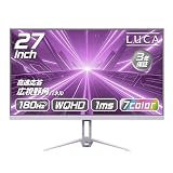 【パステルカラー】アイリスオーヤマ DG-AW2718S-V － 27インチ180Hz 1ms WQHDゲーミングディスプレイが17,724円送料無料