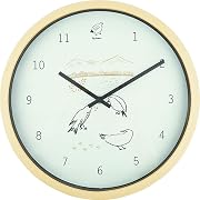 エルコミューン 壁掛け時計 SYLVAN Wall Clock Bird WCL-016