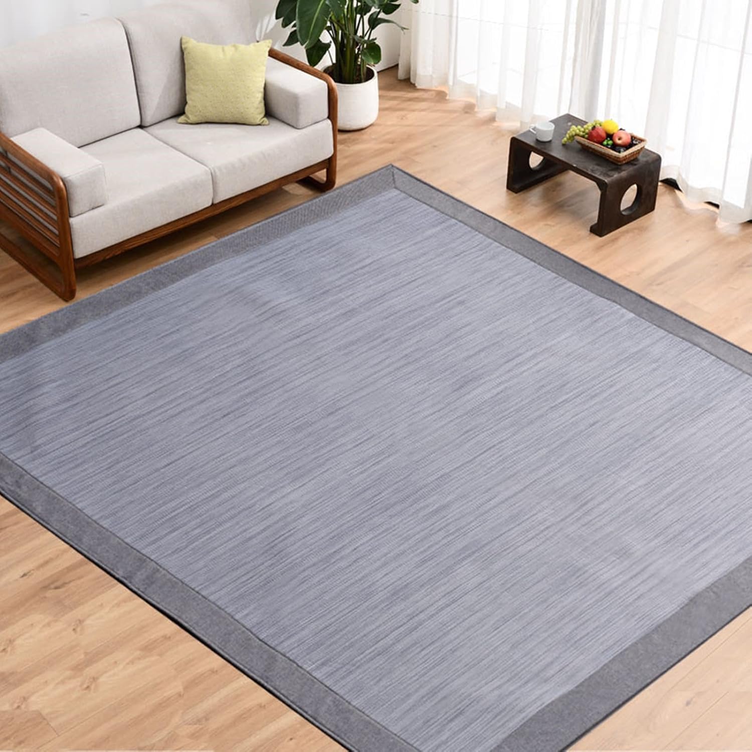 【51%OFF】【1,699円】 aicomri カーペット 接触冷感 洗えるラグマット 180x180cm（2畳） 厚約7mm