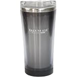 【53%OFF】【683円】 サードウェーブ 二重構造 保冷保温 透明フタ付 ステンレス タンブラー 370ml