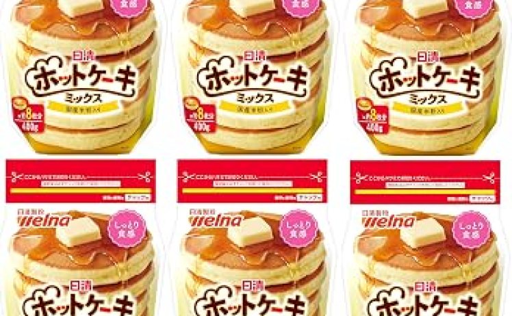 【932円～】日清製粉ウェルナ ホットケーキミックス チャック付 400g ×6袋
