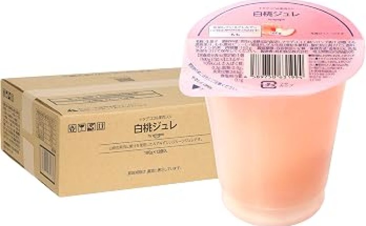 【1,435円～】白桃ジュレ/みかんジュレ ナタデココ 180ｇ 12個入り 国内製造