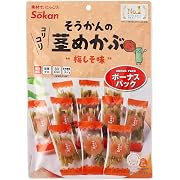 壮関そうかんの茎めかぶ梅しそ味ボーナスパック 95g×6袋