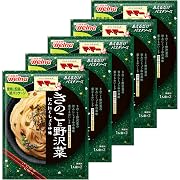 【10%OFF】マ・マー あえるだけパスタソース きのこと野沢菜 60.8g ×5個