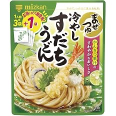 【42%OFF】【878円】 ミツカン まぜつゆ 冷やしすだちうどん 1人前×4袋入×6個