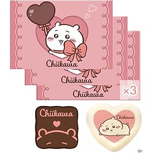 【44%OFF】【1,200円】 ちいかわ チョコ プチギフト 3箱セット