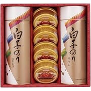 白子のり のりとカニ缶詰合せ SN-500