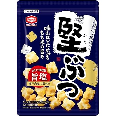 【15%OFF】亀田製菓 堅ぶつ 旨塩 160g×6袋 送料込1,135円(おトク便3種で1,072円・178.7円/袋)