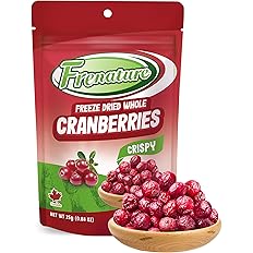【50%OFF+ポイント5%】【実質576円（定期便448円）】 Frenature フリーズドライクランベリー 25g