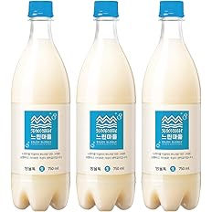 【プライム感謝祭】【50%OFF】【1,300円】 ヌリンマウル 人工甘味料不使用 微炭酸 生マッコリ 750ml×3本