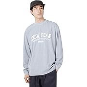 【ポイント35%還元】Snow Peak(スノーピーク)ロングスリーブ Tシャツ M.GREY L Regularサイズ