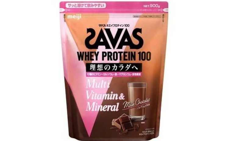 【3,705円】ザバス ホエイプロテイン100 マルチビタミン＆ミネラル ミルクショコラ風味 900g