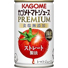 【50%OFF】【2,597円】 カゴメ トマトジュース プレミアム 食塩無添加 160g×30本