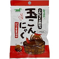 【46%OFF】【926円】 村岡食品 おやつ玉こんにゃく ピリ辛醤油味 30g×10袋