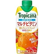 【10%OFF】トロピカーナ エッセンシャルズ マルチビタミン 330ml ×12本