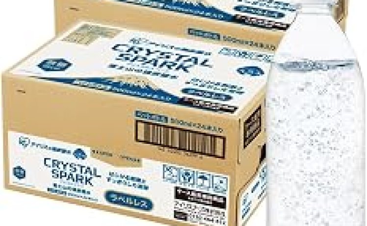 【2,080円】アイリスオーヤマ 富士山の強炭酸水 ラベルレス 500ml ×48本