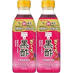【47%OFF】【1,167円（定期便1,109円）】 ミツカン 機能性表示食品 ざくろ黒酢 6倍希釈 500ml×2本