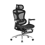 【25,500円OFF！】SIHOO Doro C300 Pro － 135°リクライニング 6D連動アームレスト 3Dヘッドレスト＆フットレスト付きデスクチェアが61,999円送料無料