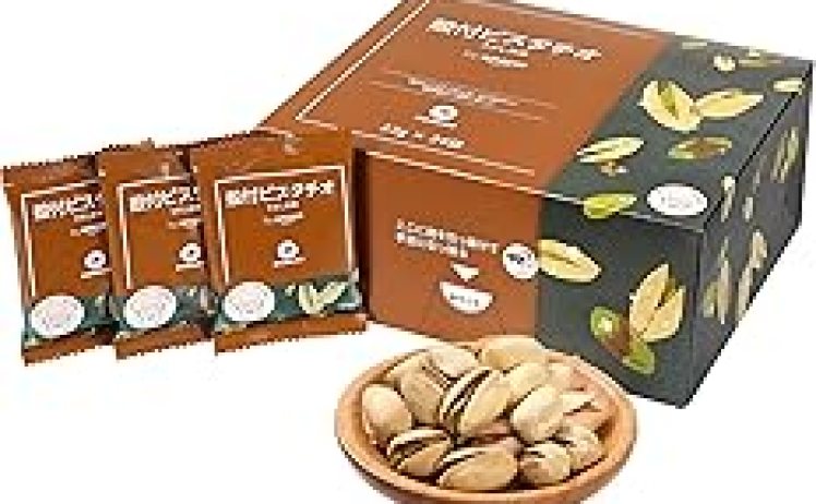 【1,887円】殻付ピスタチオ うすしお味 22g個包装×24P
