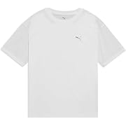 PUMA(プーマ) ESS ELEVATED MX スケートボード Tシャツ メンズ ホワイト Lサイズ