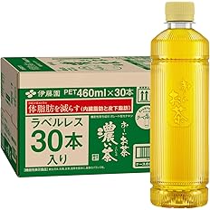 【50%OFF】【2,082円（定期便1,978円）】 伊藤園 機能性表示食品 ラベルレス おーいお茶 濃い茶 スマートボトル 460ml×30本