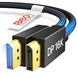 【550円OFF！】iVANKY 80Gbps 16K DisplayPort 2.1規格 2M － DP 2.1ハイスピード HDR/DSC1.2a/HBR20/ FreeSync＆G-Sync 対応ケーブルが749円