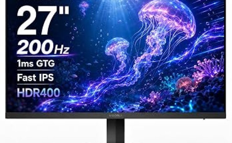 【17,980円ｰ4495pt】KOORUI ゲーミングモニター 27インチ FHD 200Hz Fast IPS G2711P