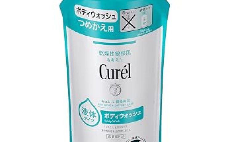 【770円ｰ236pt】赤ちゃんにも使えるキュレル ボディウォッシュ つめかえ用 340ml