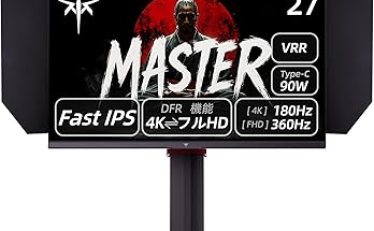【44,982円ｰ4998pt】KTC ゲーミングモニター 27インチ 4K@160Hz 27M1 Max