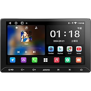 【YouTubeも観れる】ATOTO A5L 10.1インチディスプレイオーディオ Androidナビ 送料込20,998円
