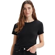 【ポイント24%還元】Levi’s(リーバイス) ESSENTIALクラシックTシャツ 半袖 レディース ブラック Sサイズ