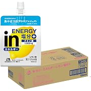 inゼリー エネルギーレモン塩分+ (180g×36個)