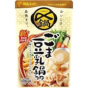 ミツカン 〆まで美味しいごま豆乳鍋つゆストレート 750g×4袋
