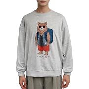 【ポイント29%還元】Penfield(ペンフィールド) トレーナー クマ プリント メンズ グレー XLサイズ