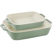 ストウブ(Staub) レクタンギュラー ディッシュ (20×16cm / 27×20cm) 2点セット ユーカリ【日本正規販売品】
