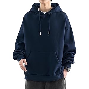 【74%OFF】【999円】 uptoyou メンズ 14.8オンス ヘビーウェイト プルオーバーパーカー