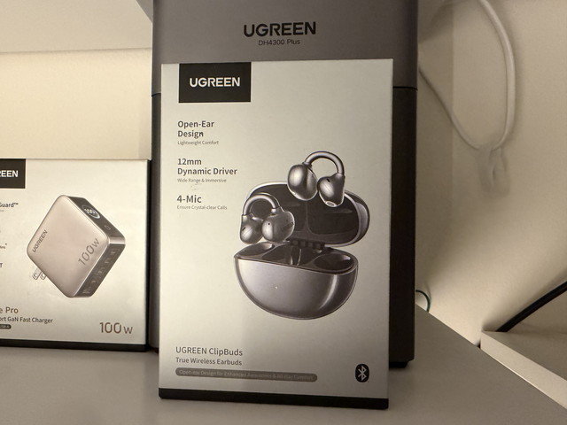 優れた装着感と高音質を両立した「UGREEN ClipBuds」が日常利用にちょうど良い