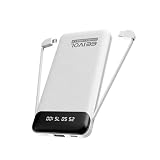 【30%ポイント！】EEIVOL 4台同時充電対応15,000mAh 2本ケーブル内蔵モバイルバッテリーが1,198円（実質839円）