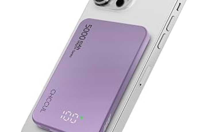 【999円】CHCCUL Qiワイヤレス充電 モバイルバッテリー 薄型 5000mAh 20W 各色