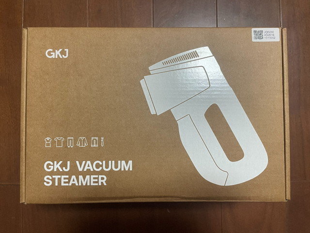 真空吸着式でピタッと密着「GKJ VACUUM STEAMER T90」は素早くシワを伸ばしてくれる衣類スチーマー