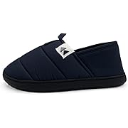【ポイント34%還元】Kaepa ルームシューズ メンズ ネイビー Lサイズ