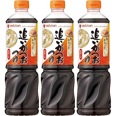 【15%OFF】【煮物にも】ミツカン 追いがつおつゆ2倍 1000ml×3本 送料込611円(おトク便3種で577円・192.3円/本)