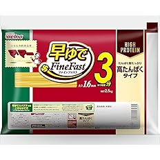 【プライム感謝祭】【1,822円（定期便1,640円）】 マ・マー 早ゆでスパゲティFine Fast 高たんぱくタイプ 1.6mm 2.5kg