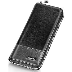 【79%OFF】【1,580円】 LAZARA 男女兼用 本革 大容量 長財布