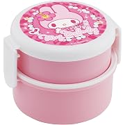 【ポイント51%還元】スケーター(Skater) 弁当箱 丸型 ランチボックス 500ml 2段 フォーク付 日本製 サンリオ マイメロディ