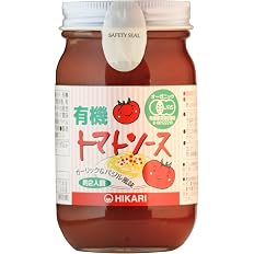 【56%OFF】【411円】 光食品 有機トマトソース ガーリック&バジル風味 225g